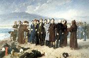 Perez, Antonio Gisbert The Execution of Torrijos and his Companions oil painting reproduction